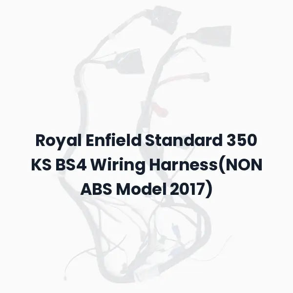 Royal Enfield Standard 350 KS BS4 Wiring Harness(NON ABS Model 2017)