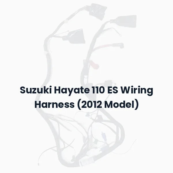 Suzuki Hayate 110 ES Wiring Harness (2012 Model)