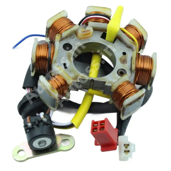 TVS FIERO COIL PLATE ASSEMBLY (7 POLL) 4+2 PIN