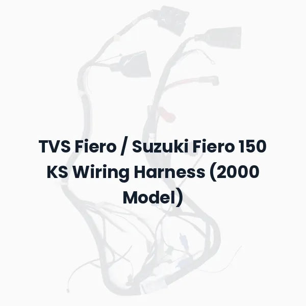 TVS Fiero / Suzuki Fiero 150 KS Wiring Harness (2000 Model)