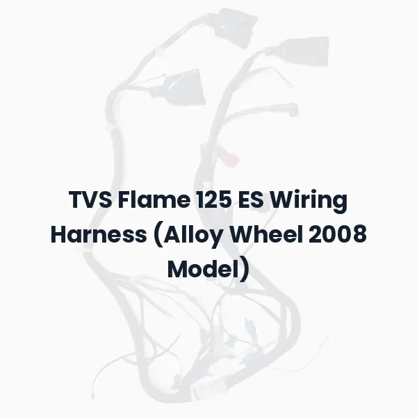 TVS Flame 125 ES Wiring Harness (Alloy Wheel 2008 Model)