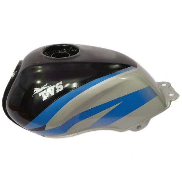 TVS Glx Petrol Tank BLACK and BLUE