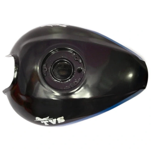 TVS Glx Petrol Tank BLACK and BLUE