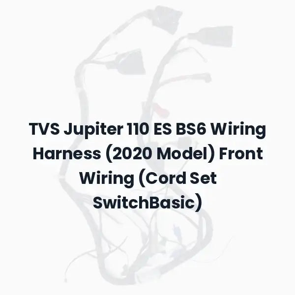 TVS Jupiter 110 ES BS6 Wiring Harness (2020 Model) Front Wiring (Cord Set SwitchBasic)