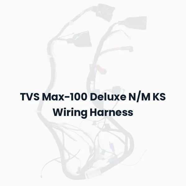 TVS Max-100 Deluxe N/M KS Wiring Harness