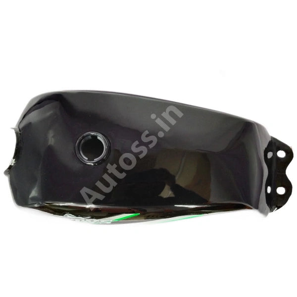TVS Max 100 Petrol Tank BLACK GREEN