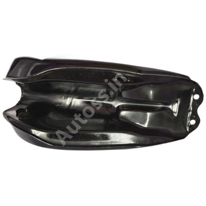 TVS Max 100 Petrol Tank BLACK GREEN