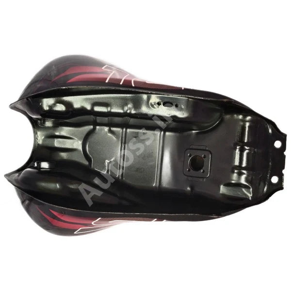 TVS Phoenix 125 Petrol Tank  BLACK and RED