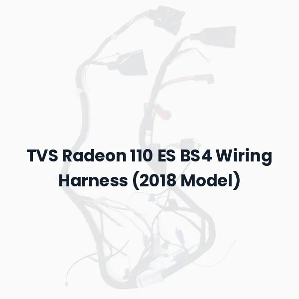 TVS Radeon 110 ES BS4 Wiring Harness (2018 Model)