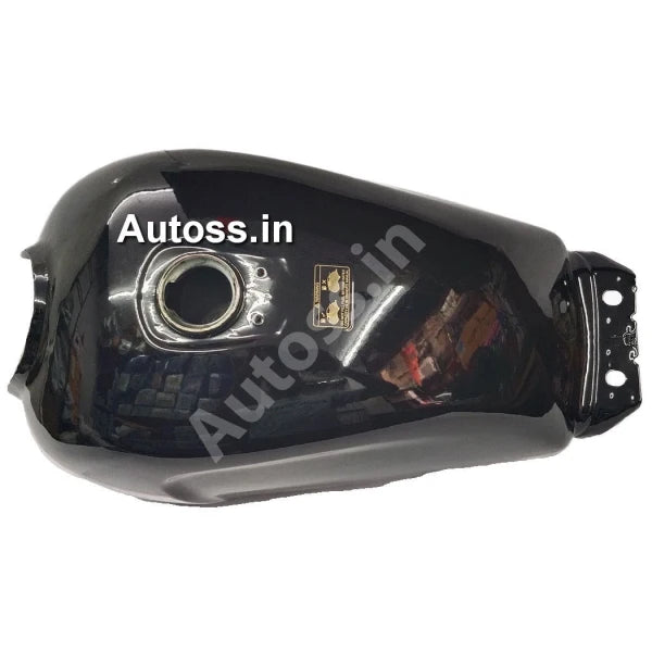 TVS RADION BS4 Petrol Tank BLACK.SILVER