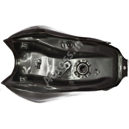 TVS Star Sorts BS4 Petrol Tank BLACK and GREY