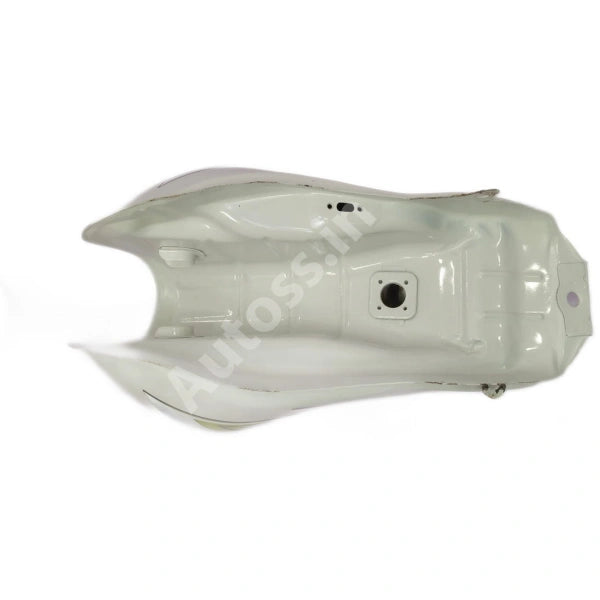 TVS Star Sports New Model Petrol Tank WHITE and GREEN