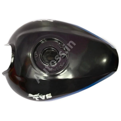 TVS Victor Glx Petrol Tank BLACK  and BLUE