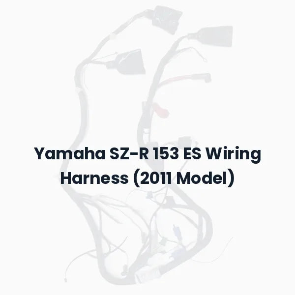 Yamaha SZ-R 153 ES Wiring Harness (2011 Model)