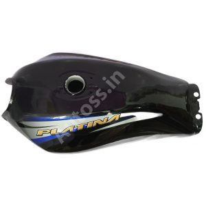 Bike Petrol Tanks BAJAJ Platina Comfort BLACK and SILVER
