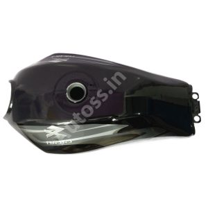 Bike Petrol Tank BAJAJ Platina OM BLACK and GREY