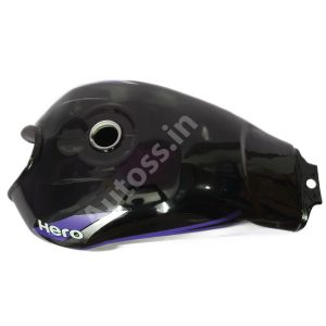 Bike Petrol Tanks HERO HFDX  BLACK and PURPLE