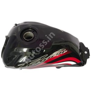 Bike Petrol Tanks HERO  PASSION XPro  BLACK and RED