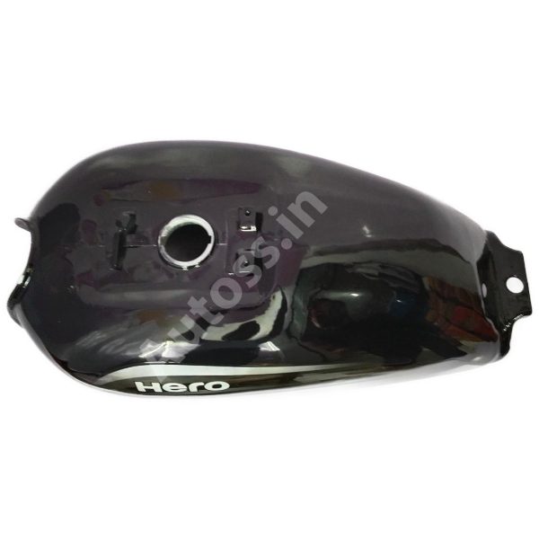Bike petrol tank HERO  Splender pro BS4 BLACK and GREY