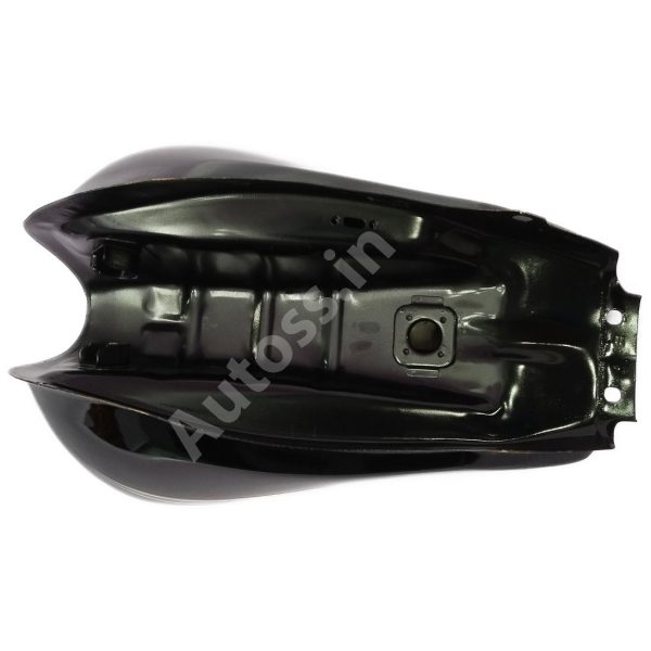 Bike Petrol Tank  TVS Star City 110  BLACK and SILVER - Image 2