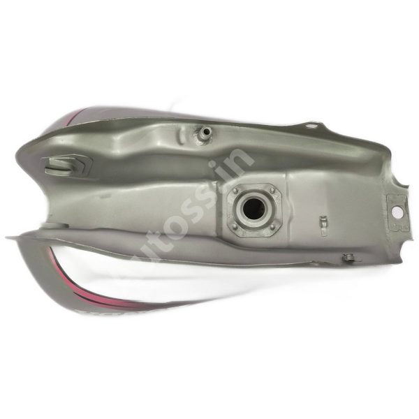 Bike Petrol Tanks HERO PASSION Old Model SILVER - Image 2