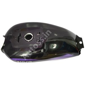 Bike Petrol Tank HERO  Splendor Plus Alloy Wheel BLACK and PURPLE