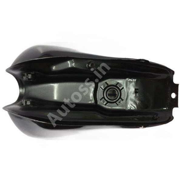Bike Petrol Tanks HERO PASSION ALLOY WHEEL BLACK and RED - Image 2