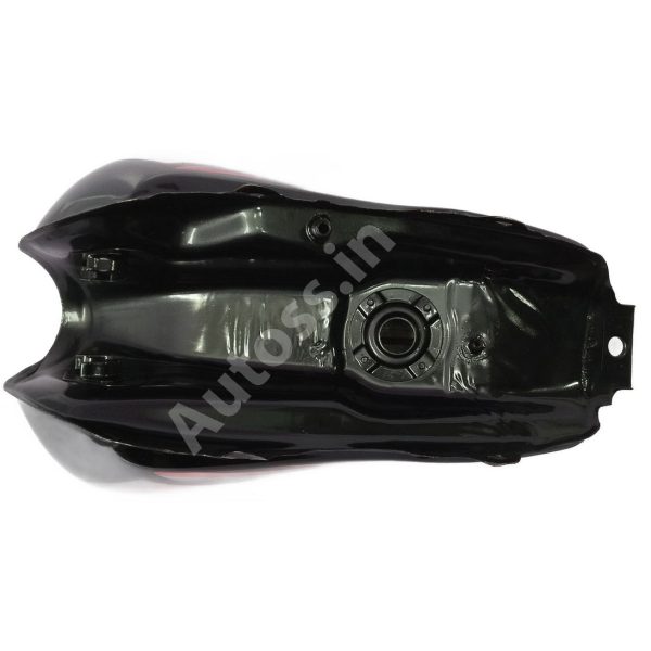 Bike Petrol Tanks HERO PASSION PRO 2016  BLACK and RED - Image 2