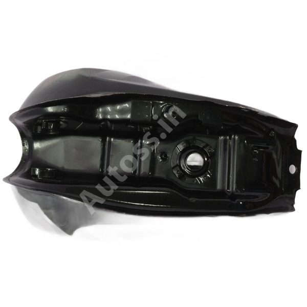 Bike Petrol Tanks HERO SUPER SPLENDOR T2 BLACK and RED - Image 2