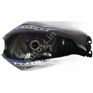 Bike Petrol Tanks BAJAJ Platina 125 BLACK and BLUE