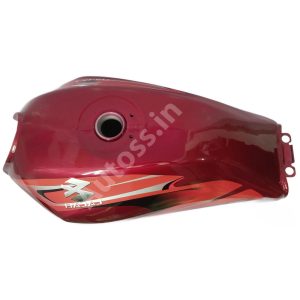 Bike Petrol Tank BAJAJ Platina OM RED