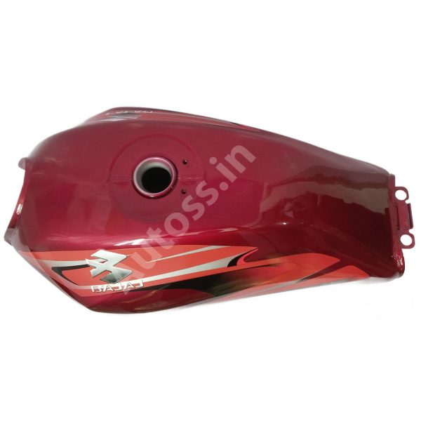 Bike Petrol Tank BAJAJ Platina OM RED