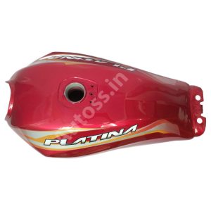 Bike Petrol Tank BAJAJ Platina ES RED