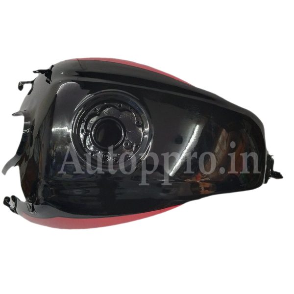 BIKE PETROL TANK BAJAJ PULSER 150 BS6 BLACK.RED 1