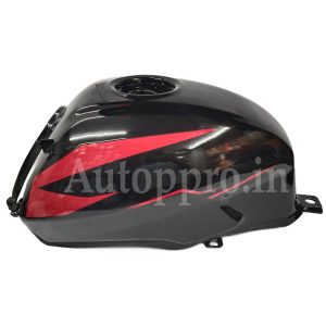 BIKE PETROL TANK BAJAJ PULSER 150 BS6 BLACK.RED