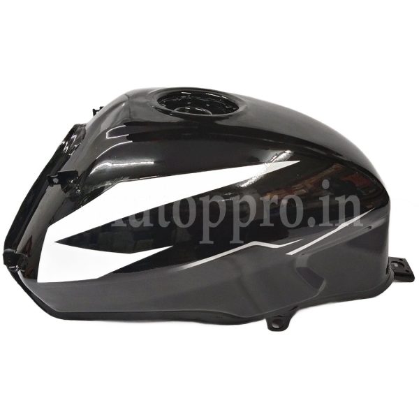 BIKE PETROL TANK BAJAJ PULSER BS6 BLACK GREY 2