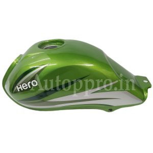 BIKE PETROL TANK HERO HFDX 2016 GREEN