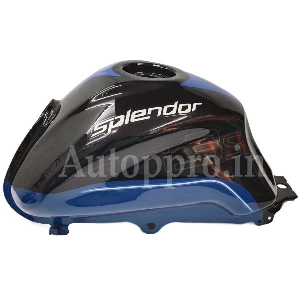 BIKE PETROL TANK HERO I SMART 110 BS4 BLACKBLUE