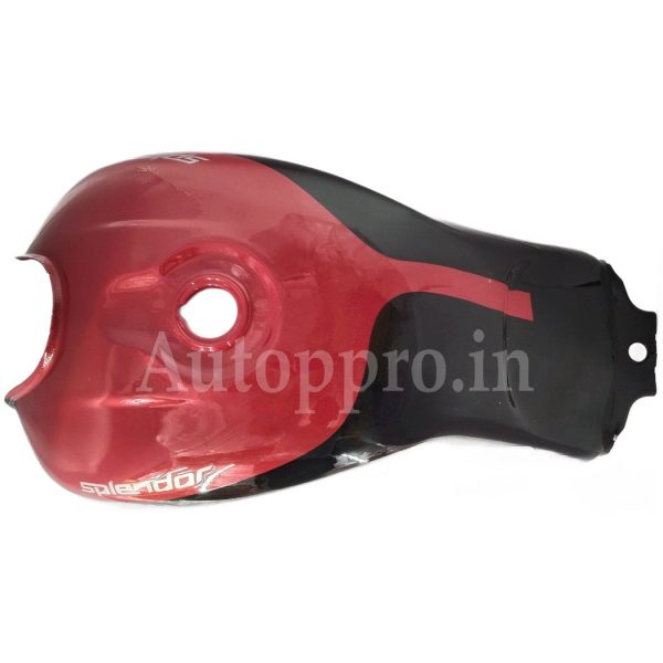 BIKE PETROL TANK HERO I SMART 110 BS4 (BLACK,RED)