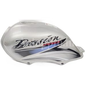 BIKE PETROL TANK HERO PASSION PRO 2016 SILVER 2