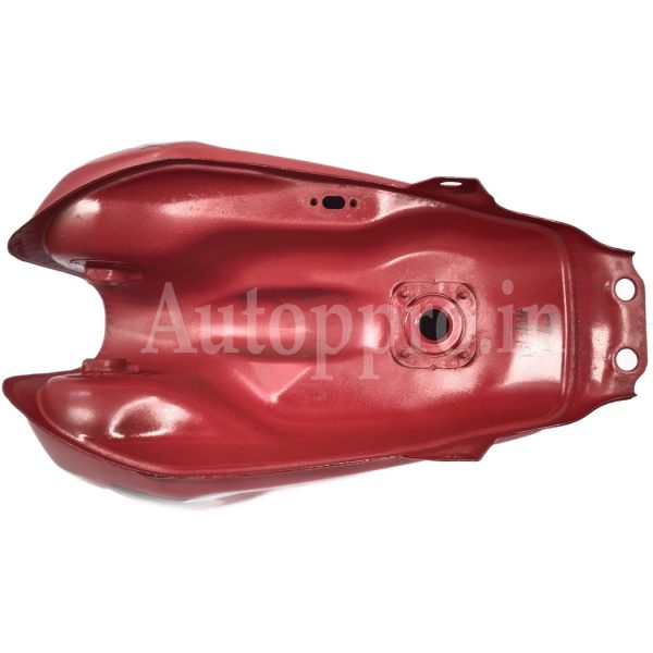 BIKE PETROL TANK SUZUKI HAYATE RED
