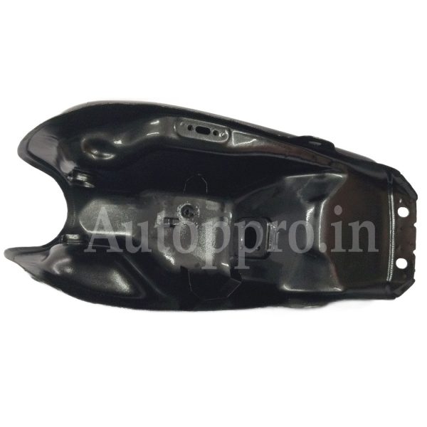 BIKE PETROL TANK TVS RADION BS4 BLACK.SILVER 2