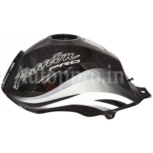 Bike Petrol Tank TVS Star Sorts BS4 BLACK and RED 3