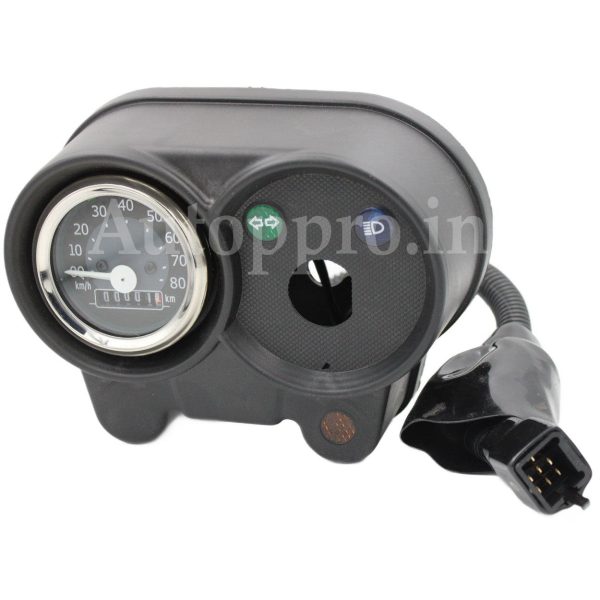 SPEEDOMETER TVS XL100 BS4 WITH HOLDER